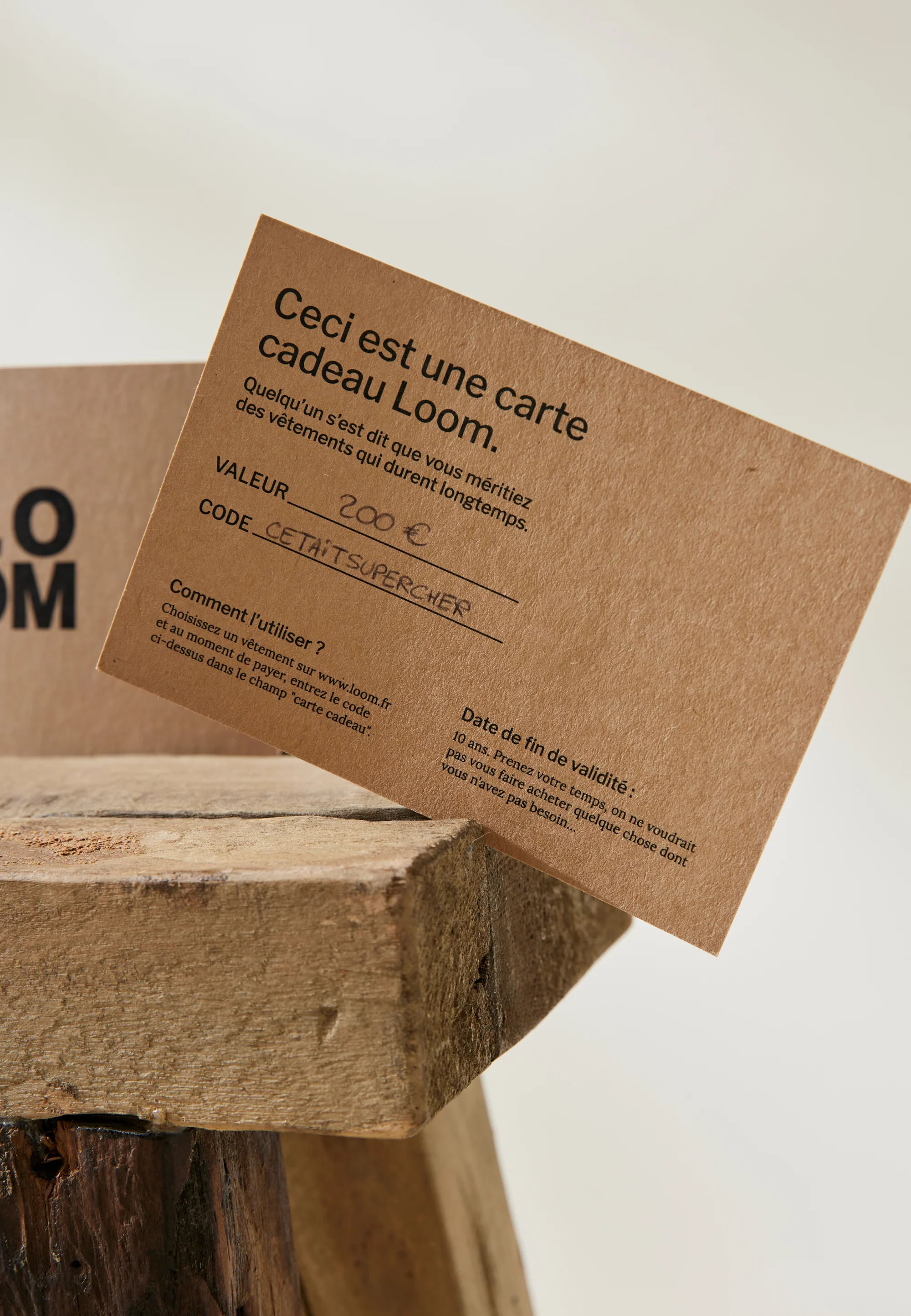 La carte cadeau physique - Image 7